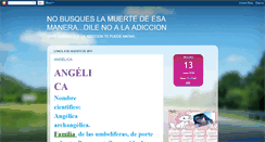 Desktop Screenshot of fueralaadiccion.blogspot.com