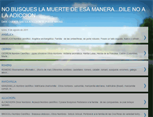 Tablet Screenshot of fueralaadiccion.blogspot.com