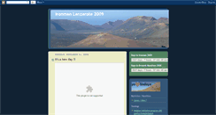 Desktop Screenshot of ironmanlanzarote.blogspot.com