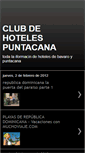 Mobile Screenshot of clubdehotelespuntacana.blogspot.com