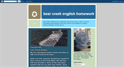 Desktop Screenshot of bearcreekhomework.blogspot.com