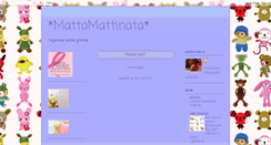 Desktop Screenshot of mattamattinata.blogspot.com