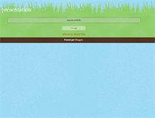 Tablet Screenshot of campingboisjoli-presentation.blogspot.com
