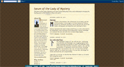 Desktop Screenshot of ladyofmystery.blogspot.com