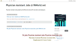 Desktop Screenshot of pa-world.blogspot.com