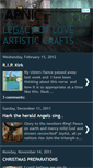 Mobile Screenshot of legacyofloveartisticcrafts.blogspot.com