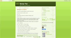 Desktop Screenshot of djangotips.blogspot.com