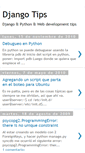 Mobile Screenshot of djangotips.blogspot.com