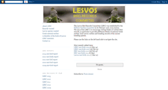 Desktop Screenshot of lesvosbirdrecords.blogspot.com