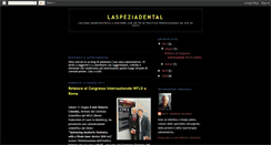 Desktop Screenshot of laspeziadental.blogspot.com