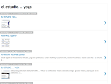 Tablet Screenshot of elestudioyoga.blogspot.com