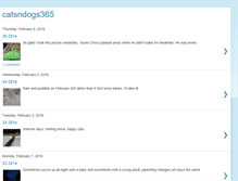 Tablet Screenshot of catsndogs365.blogspot.com