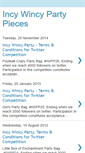 Mobile Screenshot of incywincypartytcsfortwittercomp.blogspot.com