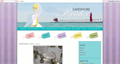 Desktop Screenshot of lakeshorebrides.blogspot.com