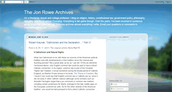 Desktop Screenshot of jonrowe.blogspot.com
