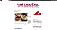 Desktop Screenshot of goodkarmakitchens.blogspot.com