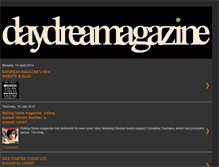 Tablet Screenshot of daydreammagazine.blogspot.com