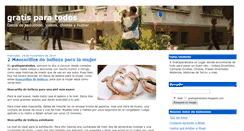Desktop Screenshot of gratisparatodos.blogspot.com