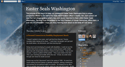 Desktop Screenshot of eastersealswashington.blogspot.com