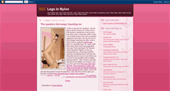Desktop Screenshot of legs-nylon.blogspot.com