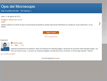 Tablet Screenshot of conlosojosdelmicroscopio.blogspot.com