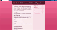 Desktop Screenshot of historyandphysical.blogspot.com