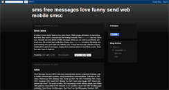 Desktop Screenshot of free-sms-mobile.blogspot.com