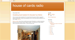 Desktop Screenshot of houseofcardsradio.blogspot.com