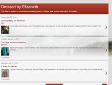 Tablet Screenshot of dressedbyelizabeth.blogspot.com