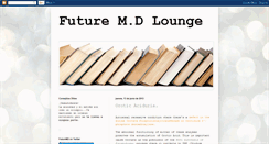 Desktop Screenshot of futuremdlounge.blogspot.com