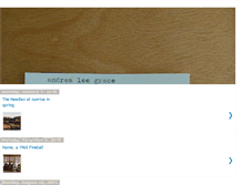 Tablet Screenshot of andrealeegrace.blogspot.com
