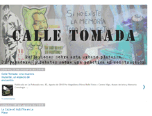 Tablet Screenshot of calletomada.blogspot.com