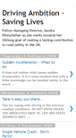 Mobile Screenshot of drivingambitionsavinglives.blogspot.com