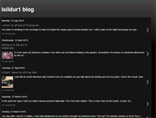 Tablet Screenshot of isildur1blog.blogspot.com