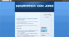 Desktop Screenshot of jorditics.blogspot.com