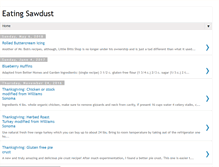 Tablet Screenshot of eatingsawdust.blogspot.com