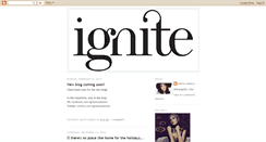 Desktop Screenshot of ignitemodelsinc.blogspot.com
