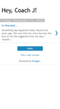 Mobile Screenshot of heycoachj.blogspot.com