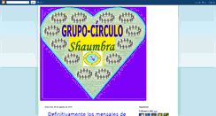 Desktop Screenshot of grupo-circulo-shaumbra.blogspot.com