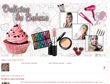 Tablet Screenshot of deliciasdabeleza.blogspot.com