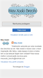 Mobile Screenshot of meuxodobrecho.blogspot.com