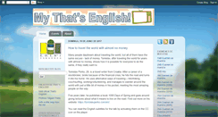 Desktop Screenshot of mythatsenglish.blogspot.com