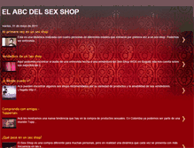 Tablet Screenshot of abcsexshop.blogspot.com