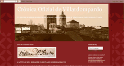 Desktop Screenshot of condadodevillardompardo.blogspot.com