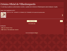 Tablet Screenshot of condadodevillardompardo.blogspot.com