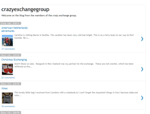 Tablet Screenshot of crazyexchangegroup.blogspot.com