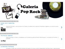 Tablet Screenshot of galeriapoprock.blogspot.com