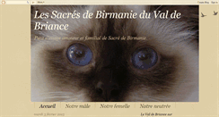 Desktop Screenshot of chatterieduvaldebriance.blogspot.com