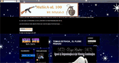 Desktop Screenshot of musica-al100.blogspot.com