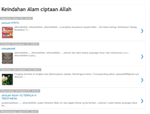 Tablet Screenshot of keindahan00alam.blogspot.com